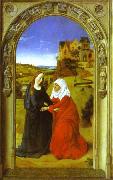 Dieric Bouts The Visitation. USA oil painting artist